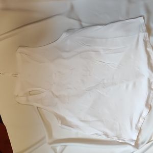 New without tags Lululemon Racer back Tank Top White Cotton Peru Sz 12